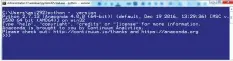  ??  ?? Figure 2: Checking the correct installati­on of Python and its version