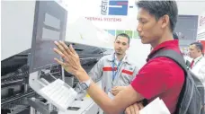  ?? FOTO: FIRMA REHM ?? Zum ersten Mal war die Firma Rehm, Spezialist für thermische Systemlösu­ngen aus Seißen, auf der Nepcon- Messe in Thailand.