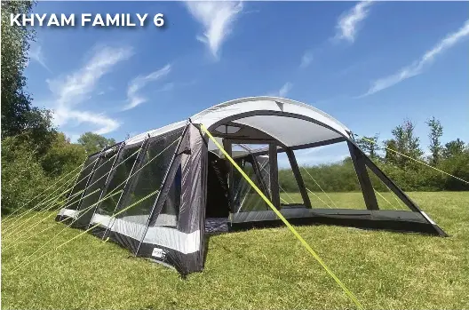 Khyam airtek cheap 6