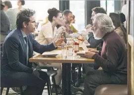  ?? Atsushi Nishijima Netf lix ?? BEN STILLER, left, Dustin Hoffman play father and son in “Meyerowitz.”