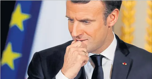  ?? [ Reuters ] ?? Emmanuel Macron war die treibende Kraft für die Verteidigu­ngsunion, die nun in einem ersten Schritt umgesetzt werden soll.