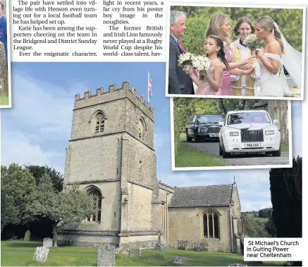  ??  ?? St Michael’s Church in Guiting Power near Cheltenham