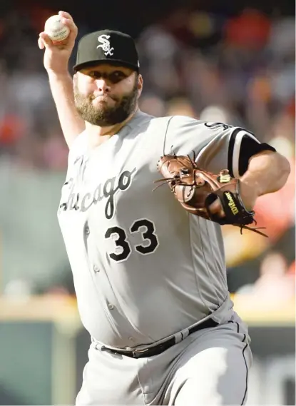  ?? ERIC CHRISTIAN SMITH/AP ?? White Sox right-hander Lance Lynn made the American League All-Star team and is 9-3 with a 1.99 ERA.