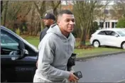  ?? (Photo PSG) ?? Mbappé de retour au Camp des Loges.