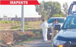  ??  ?? El hallazgo tuvo lugar en la Irapuato-pueblo Nuevo.