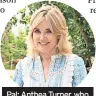  ?? ?? Pal: Anthea Turner, who encouraged Philippa to get hormones tested