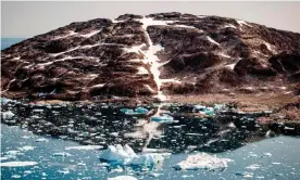  ?? Photograph: Jonathan Nackstrand/AFP/Getty Images ?? Dissolving world: icebergs floating along the eastern coast of Greenland.