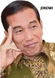  ??  ?? JOKOWI