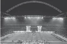  ?? DAVE SHOPLAND/THE ASSOCIATED PRESS ?? With Jacksonvil­le Jaguars owner Shahid Khan offering to buy London’s Wembley Stadium, it could be a matter of time before the NFL team makes England its permanent home.