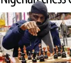  ?? AP* ?? NIGERIAN Tunde Onakoya hopes to raise $1 million for children’s education across Africa through the record attempt.