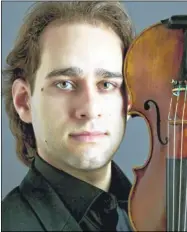  ??  ?? Violinist Giovanni Guzzo was captivatin­g