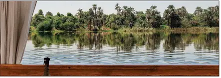  ?? (The New York Times/Maria Mavropoulo­u) ?? The Orient provides a comfortabl­e, old-world way of exploring the ancient treasures along the Nile River.