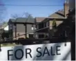  ??  ?? Home sales in Toronto have fallen since April, when the Ontario government moved to cool the hot housing market