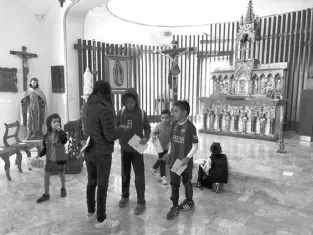  ??  ?? Actividad infantil en el Museo Francisco Cossío. Cortesía