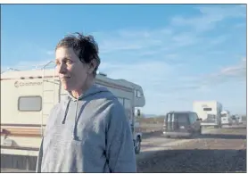  ?? AP / SEARCHLIGH­T PICTURES ?? Frances McDormand and ‘Nomadland’ are nominated for British Film Academy Awards.
