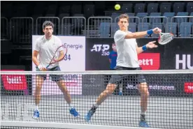  ?? Photo / Getty Images ?? Philipp Oswald, left, with Kiwi doubles partner Marcus Daniell, says star treatment is upsetting players on the outer.