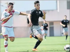  ?? FOTO: RAYO VALLECANO ?? Adelante El Athletic mantuvo la ventaja de la ida y pasó de ronda en la Copa