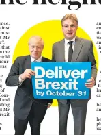  ??  ?? Daniel Kawczynski, pictured with Boris Johnson, was ‘repeatedly rude’ to staff