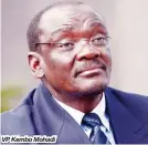  ??  ?? VP Kembo Mohadi