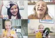  ?? (COURTESY OF JOHNS HOPKINS ALL CHILDREN’S HOSPITAL VIA AP) ?? The girls, who were diagnosed with cancer in 2016and became fast friends while undergoing treatment, reunite every year.