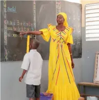  ??  ?? A classroom in Senegal. The school was adopted by TMS as part of the Adopt a School initiative.