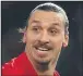  ??  ?? Swede success... Zlatan is targeting trophies