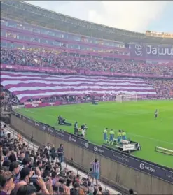  ??  ?? AMBIENTAZO. Zorrilla se llenará para el decisivo partido de vuelta.