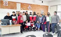  ?? ?? ▮ Se realiza una plática con los alumnos del EMSAD 35.