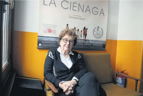  ?? I
Guadalupe Lombardo ?? “Se necesita un tiempo para que haya tantas mujeres como hombres dirigiendo cine”, señala Stantic.