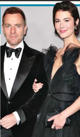  ?? ?? Turmoil: Ewan McGregor with Mary Elizabeth Winstead