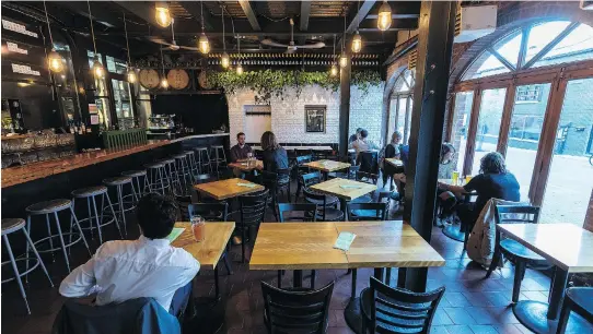  ?? PHOTOS: DAVE SIDAWAY ?? While the emphasis at Reservoir is on their array of craft beers, the kitchen churns out a modest selection of small plates that will have your mouth watering.