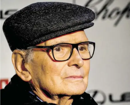  ?? BILD: SN/AFP/TIZIANA FABI ?? Ennio Morricone (1928–2020).