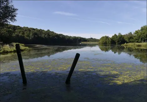  ??  ?? Friends of Kaercher Creek has been approved to maintain the Kaercher Creek Lake area in Windsor Township.