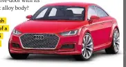  ??  ?? The freakish love child of a TT and A5 Sportback