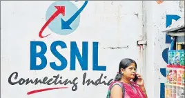  ?? REUTERS FILE ?? Govt asks state-run telcos, BSNL and MTNL, not use equipment from Chinese makers.
