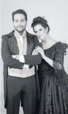  ??  ?? ► El tenor Brayan Avila y la soprano Pamela Flores.