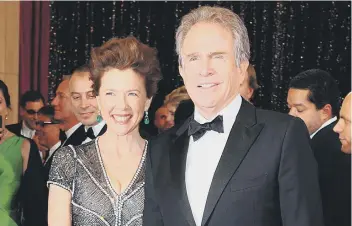  ??  ?? Annette and husband Warren Beatty.