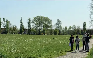  ?? (LaPresse/ Morgano) ?? L’area
Nello spazio usato come parco sorgerà il centro sportivo