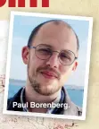  ??  ?? Paul Borenberg.