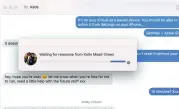  ??  ?? You won’t be able to gain access to the remote Mac until the person you’re chatting to in Messages gives permission — so make sure they’re happy to share.