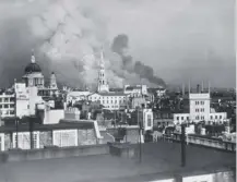  ??  ?? On this day in 1940, London suffered the first night of bombing in what would become known as the Blitz