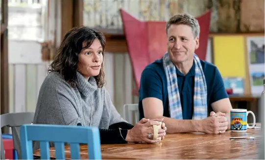  ?? ANDY JACKSON/STUFF ?? Rachel and Michael Perrett, founders of Green School New Zealand, have big ambitions for the educationa­l model it employs.