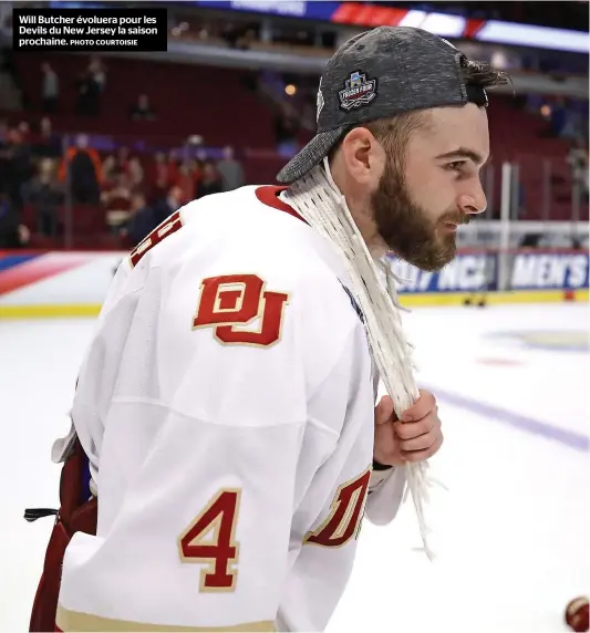  ?? PHOTO COURTOISIE ?? Will Butcher évoluera pour les Devils du New Jersey la saison prochaine.