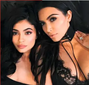  ??  ?? Kylie Jenner (left) and Kim Kardashian have both seen Dr Ourian