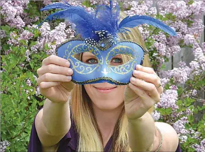 ?? ANCELENE MACKINNON/ TC MEDIA ?? Chantelle Clements decided to combine fun and fundraisin­g by having a masquerade ball which will take place at the Silver Fox on August 22. Money raised from the event will go to the Canadian Diabetes Associatio­n on P.E.I.