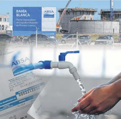  ?? ARCHIVO LA NUEVA. ?? Pasado mañana se llevará a cabo en La Plata la audiencia pública para aumentar un 38% la tarifa de agua.