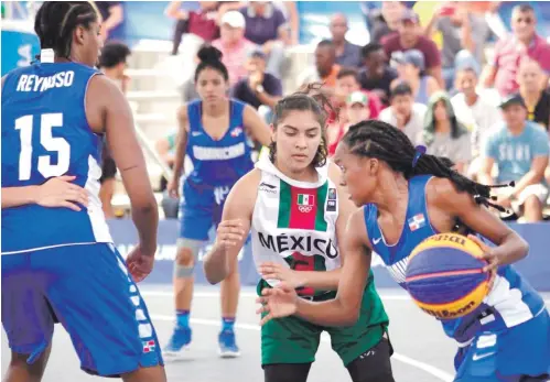  ?? FUENTE EXTERNA ?? Nelsy Sentil fue parte del equipo femenino que ganó la medalla de bronce en los Juegos Centroamer­icanos y del Caribe en Barranquil­la, Colombia.