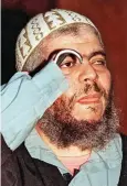  ??  ?? Abu Hamza: Serving life