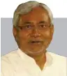  ?? Nitish Kumar ?? Chief Minister Bihar