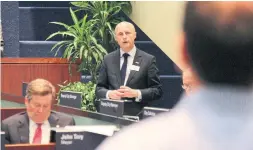  ?? DAVID RIDER/TORONTO STAR FILE PHOTO ?? Former TTC CEO Andy Byford told the Star he is “grateful to the integrity commission­er and her team ... and I am pleased that she found in my favour.”